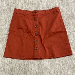 𝅺FOREVER 21 Rust Skirt